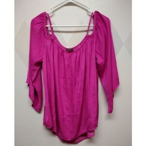 Vince Camuto hot pink top